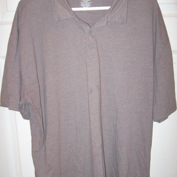 True Classic Polo Shirt Men's Size 2XL Gray - Picture 1 of 3